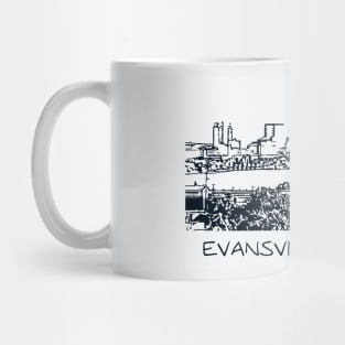 Evansville - Indiana Mug